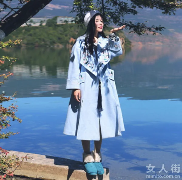 文艺复古的大衣，才是女神最爱的范儿