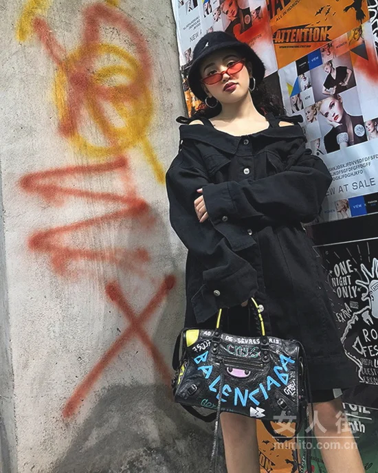 宽松外套叠穿搭配，女生慵懒范儿这样穿