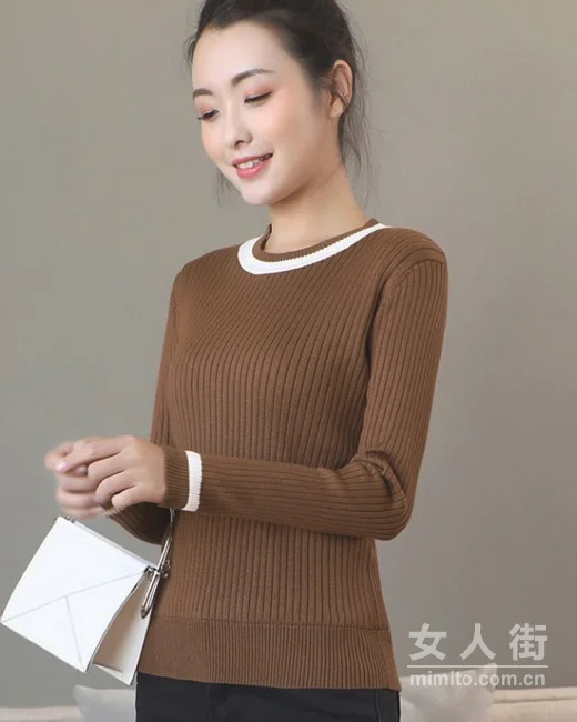 保暖与优雅兼具，针织衫的搭配示范