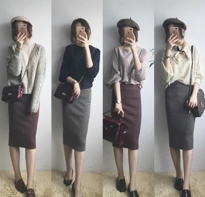 20套春季淑女搭配，温暖色调人人爱