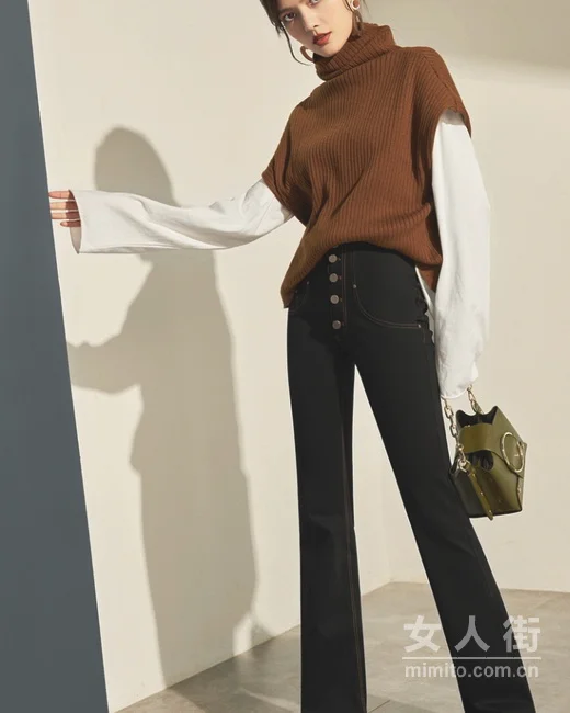 女人潮流裤子穿搭，秒变时髦大长腿