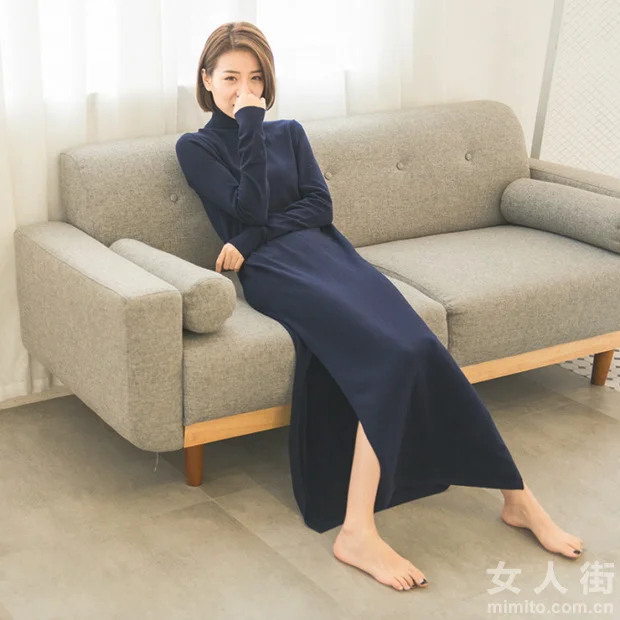 连衣裙选得好，一个冬天都不用穿长裤