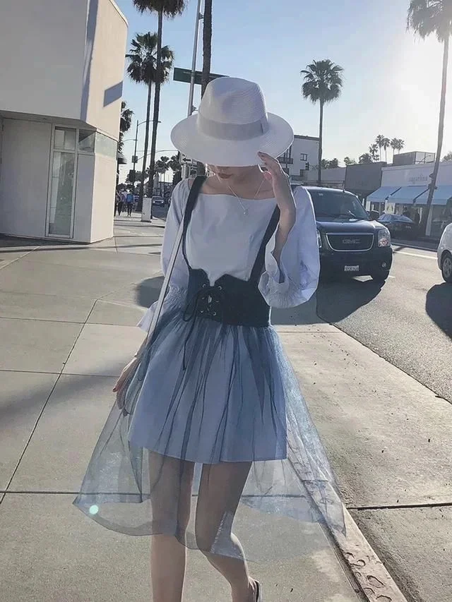 大长腿这样露才好看,高腰搭配方法解析