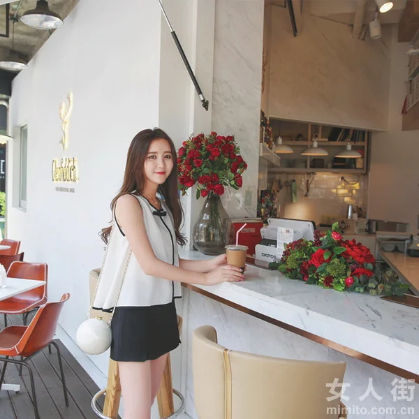 夏日经典搭配，爱穿黑白配的小仙女