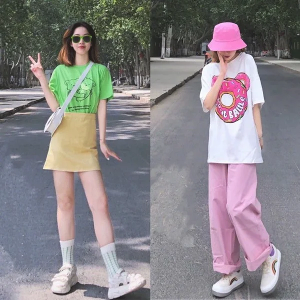 18套可盐可甜的夏日穿搭分享
