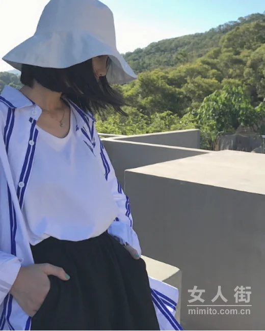 初秋衬衫搭配好，冷热不怕又有范