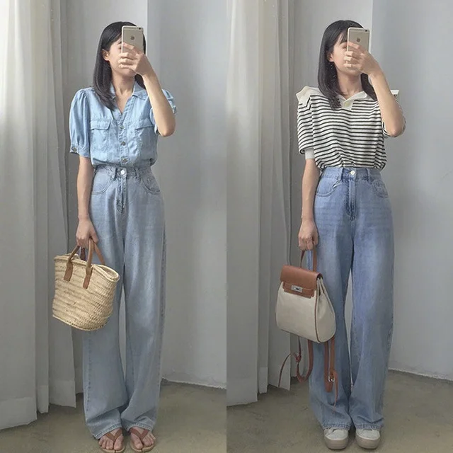 简单柔美夏日女生穿搭，18套休闲气质搭配集