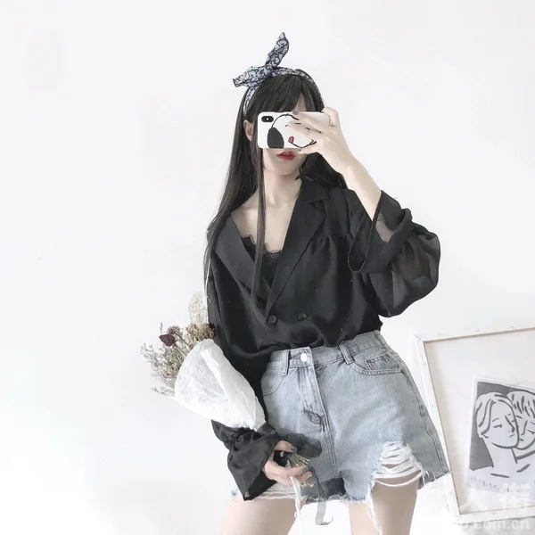 夏日经典搭配，爱穿黑白配的小仙女