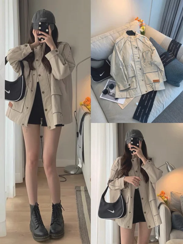 2021秋季气质百搭外套+毛衣搭配分享