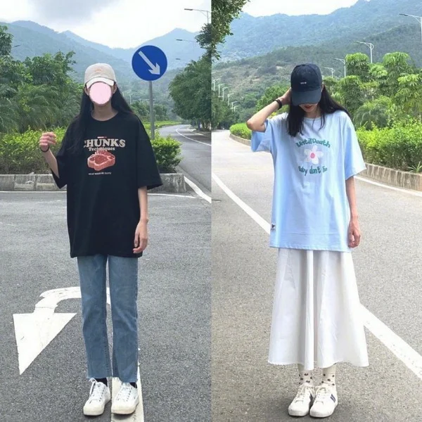 18套超实用的夏日女生休闲穿搭分享