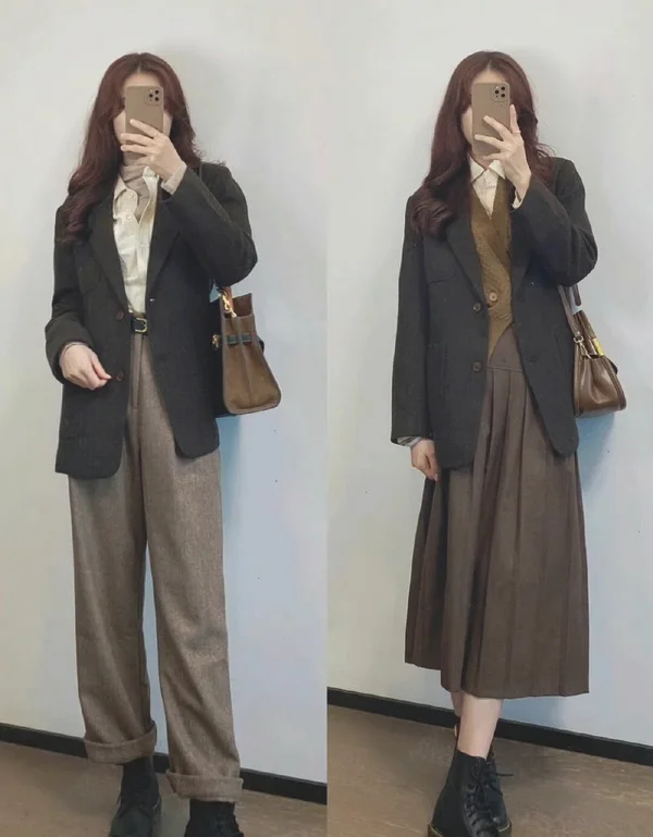 春季职场女性的干练穿搭示范