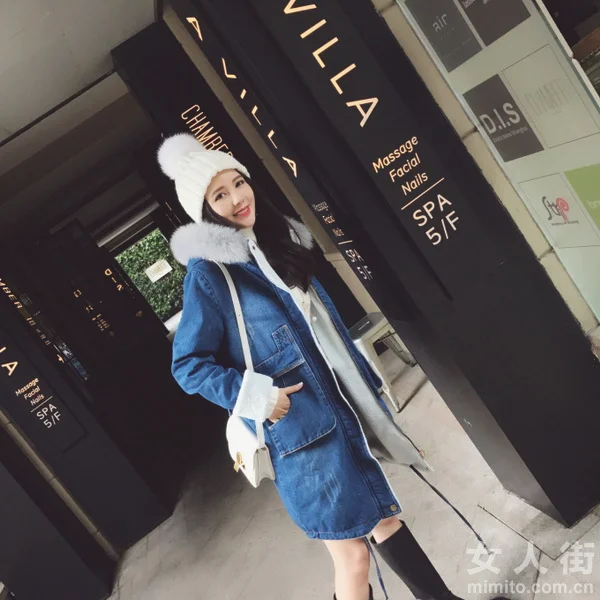 牛仔外套又红了，冬天这么穿太chic