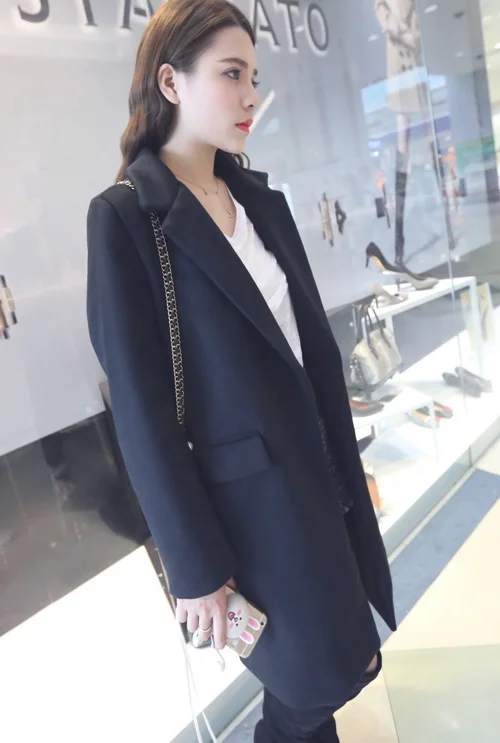 像女明星一样穿！长款呢子大衣示范
