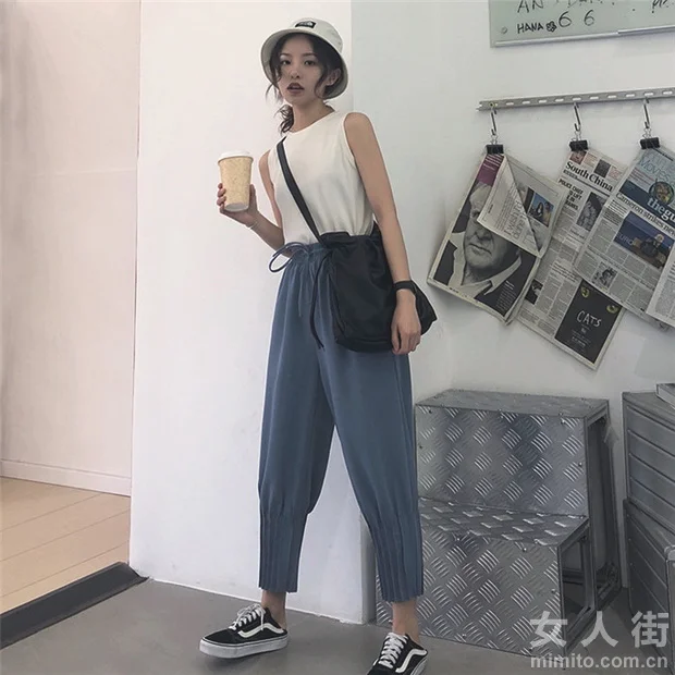 宽松舒适的阔腿裤，告别闷热与束缚