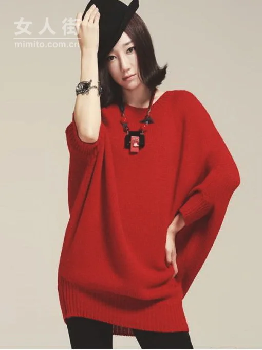 漂亮线条款式简洁，毛衣控女生最爱