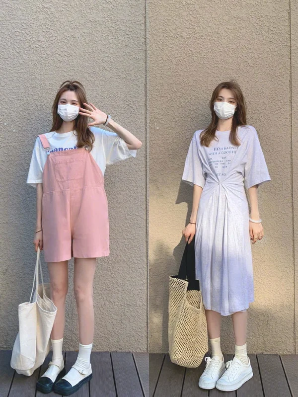 2020最新,简约舒适韩系夏日穿搭示范