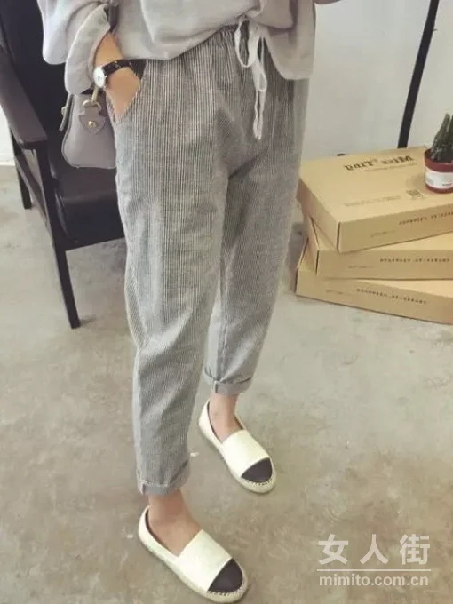 哈伦裤风情渐起，夏转秋时光正好