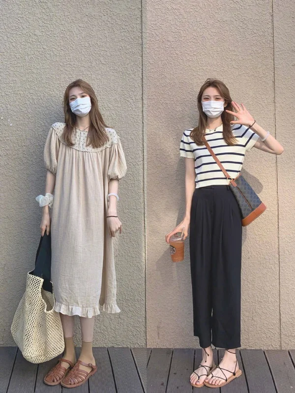 2020最新,简约舒适韩系夏日穿搭示范