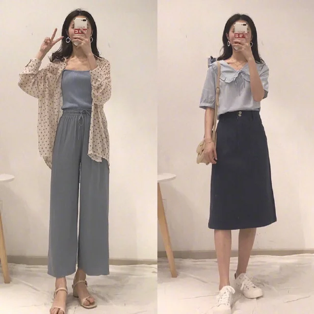 15套清新简单的夏季日常穿搭