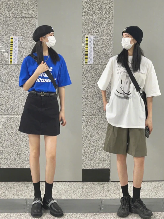 简单实用的夏日基础款穿搭Look