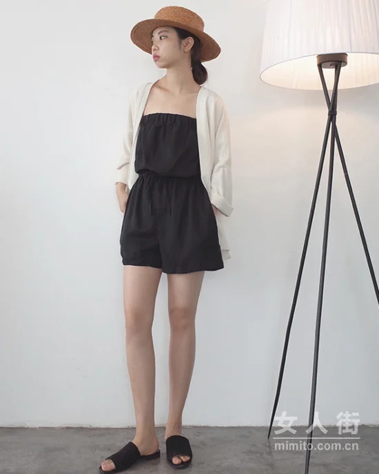 腿！好！长！哇！只需穿对连体裤