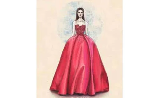 如何画服装设计稿_如何自考服装设计师