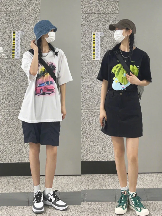 简单实用的夏日基础款穿搭Look