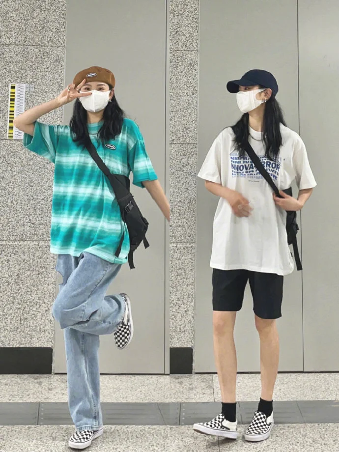简单实用的夏日基础款穿搭Look