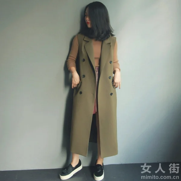 穿上百搭的马甲，做个时髦帅气girl