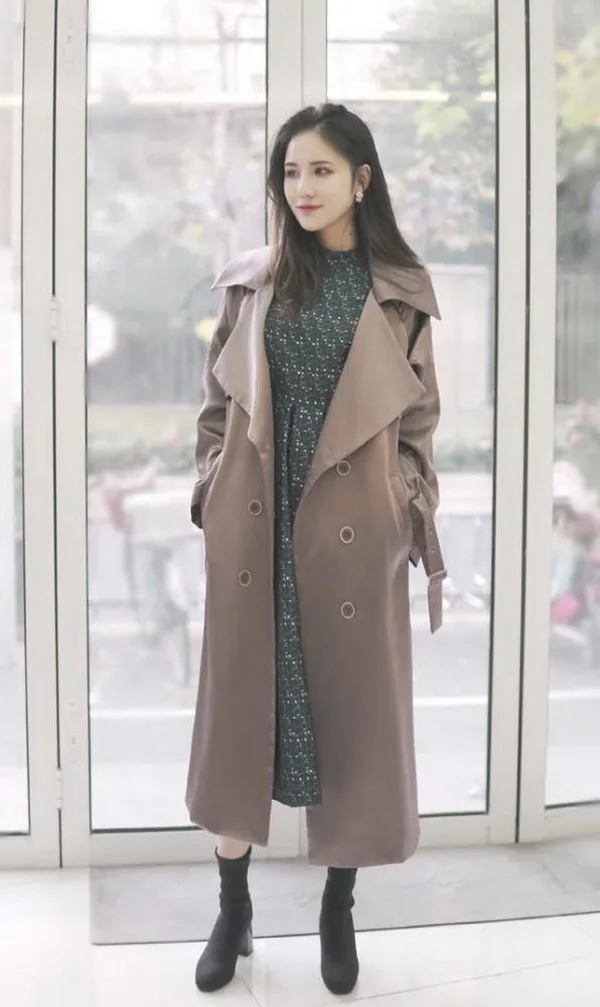 复古格子+豹纹，2021秋天用穿搭变美
