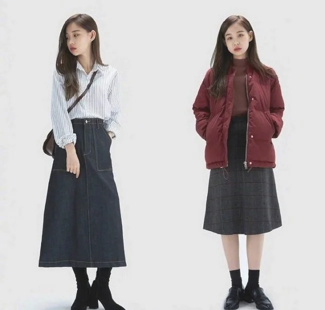 适合小个子女生的秋天文艺风穿搭