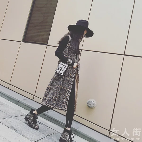 穿上百搭的马甲，做个时髦帅气girl