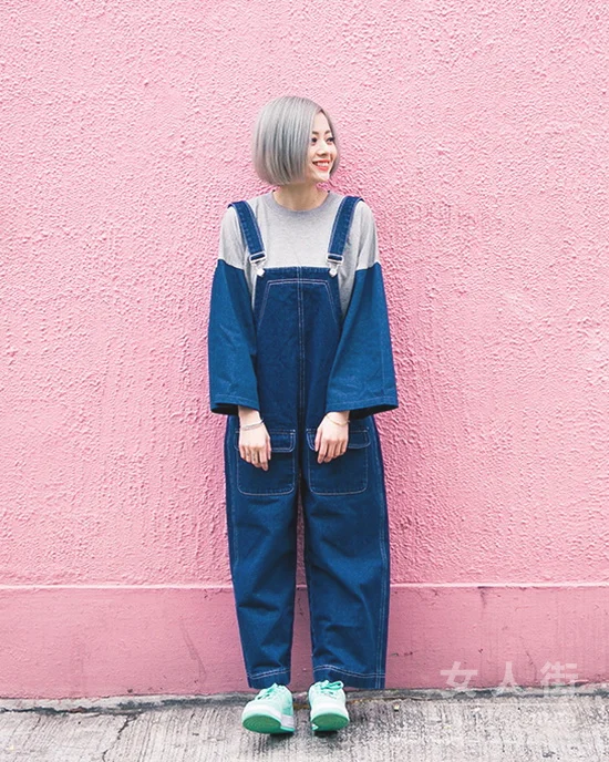 牛仔控女生春季的正确穿搭示范