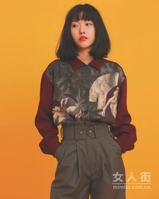别急着套大衣，选好针织开衫衬衣更美