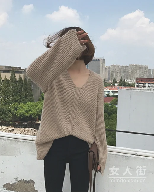 针织衫进阶穿搭，这个秋天让你更高级