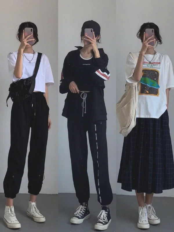 26套超实用学生妹夏日舒适休闲搭