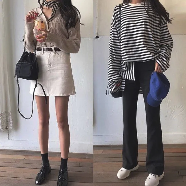 20岁女生的日常服饰搭配示范