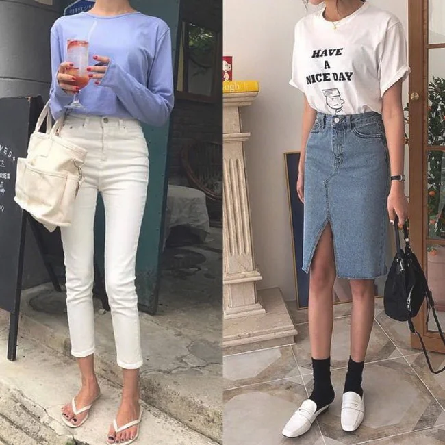 20岁女生的日常服饰搭配示范