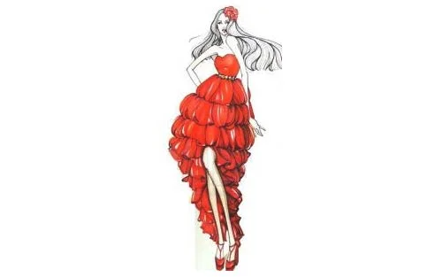 服装服装设计素描_教你怎样画服装设计图