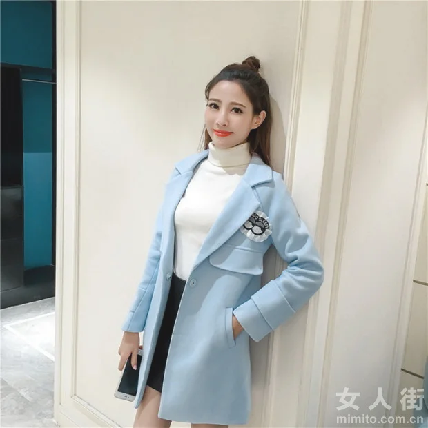 纯色呢大衣，拯救你选择恐惧症！
