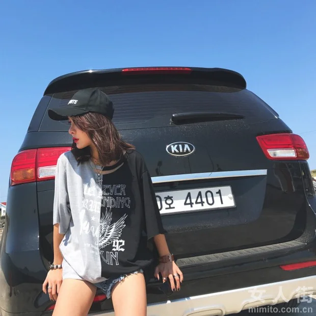 今夏流行指南，欧美风T恤的百变风格