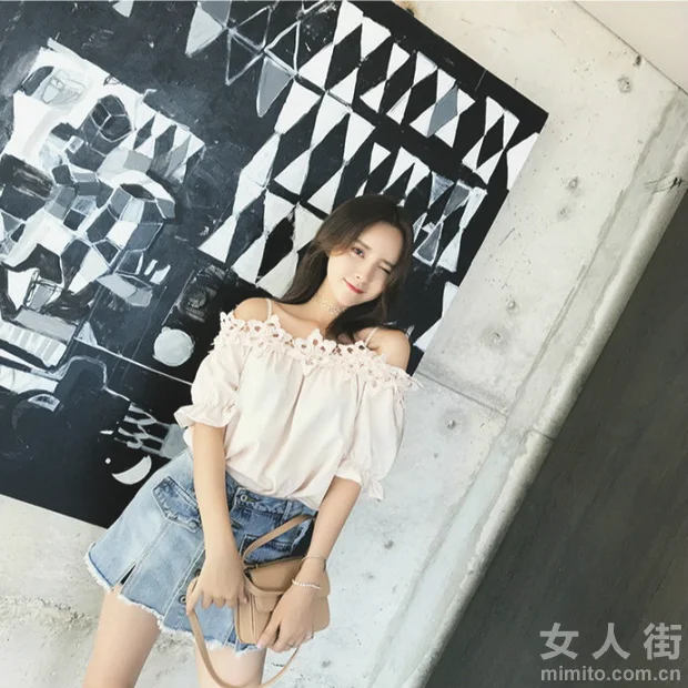 炎炎夏日少女风，雪纺衬衫带来凉意