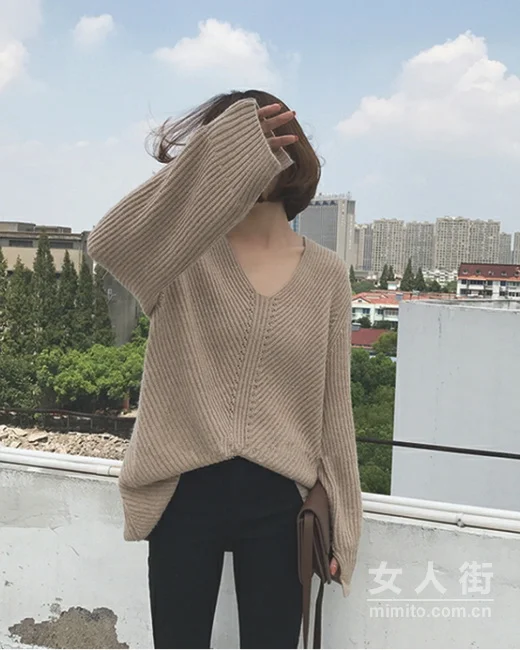 女人爱质感羊绒衫，12月给你好气质