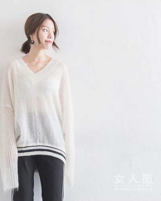女人爱质感羊绒衫，12月给你好气质