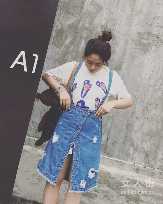活力牛仔裙，唤醒夏日小清醒