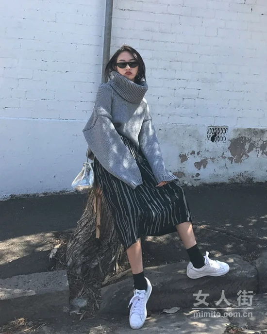 皮草外套这样搭 告别臃肿穿出气场