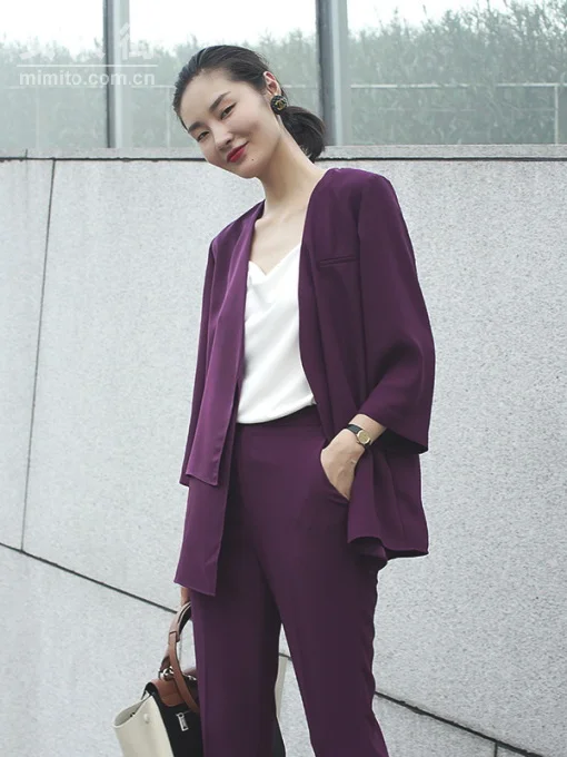 那些职场女性偏爱的西装外套