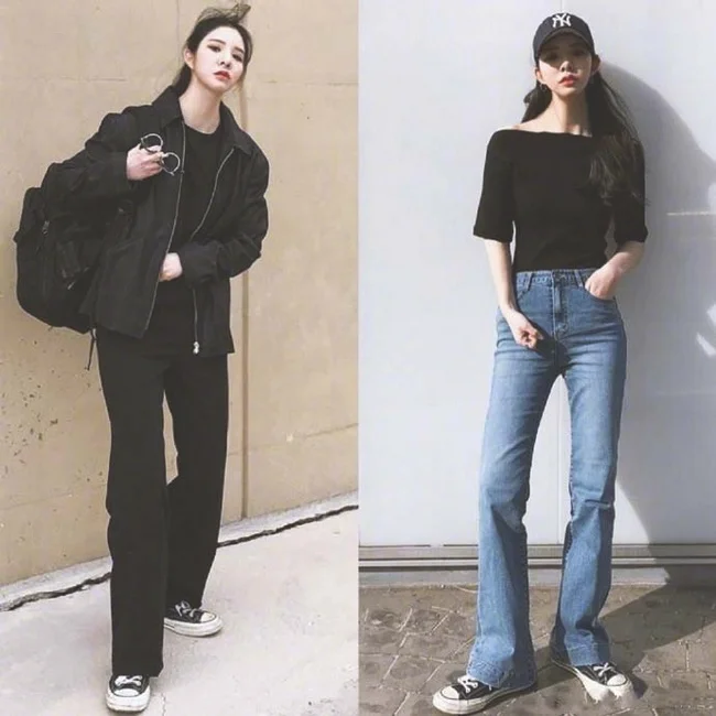18款黑白风酷女孩的穿搭参考