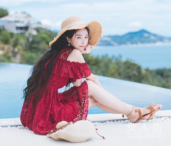 绑带露背薄纱透视，打开夏季的正确方式
