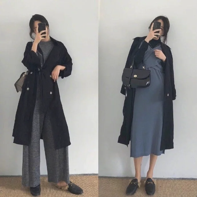 秋季20岁女生的日常通勤装，温柔又休闲！